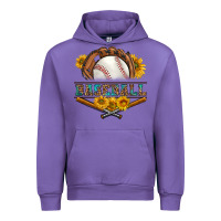 Tulip western baseball with sunflower Urban Hoodie - BundleAndBundleShop