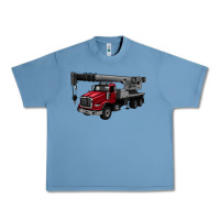 Pebble Blue crane truck Urban Heavy Tee - Artiststas