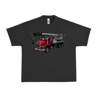 Pigment Black crane truck Urban Heavy Tee - Artiststas