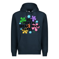 Navy one mental break down later Premium Hoodie - JahusDesignShop