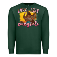 Sports Green western long live cowgirls Premium Sweatshirt - texasbilliewilder