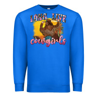 True Royal western long live cowgirls Premium Sweatshirt - texasbilliewilder