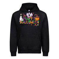 Black happy halloween Urban Hoodie - AdoDesignShop