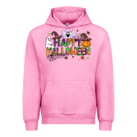 Fuchsia Pink happy halloween Urban Hoodie - AdoDesignShop