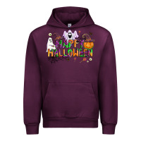 Mauve Wine happy halloween Urban Hoodie - AdoDesignShop