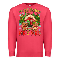 Cardinal our first christmas as mr and mrs Premium Sweatshirt - Zillion Design Studio