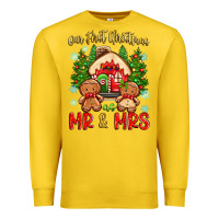 Lemon our first christmas as mr and mrs Premium Sweatshirt - Zillion Design Studio
