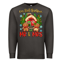 Smoke our first christmas as mr and mrs Premium Sweatshirt - Zillion Design Studio