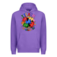 Purple i teach au some kids Premium Hoodie - JahusDesignShop