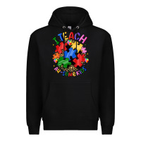 Black i teach au some kids Premium Hoodie - JahusDesignShop