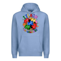 Colony Blue i teach au some kids Premium Hoodie - JahusDesignShop