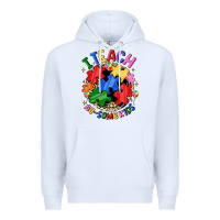 White i teach au some kids Premium Hoodie - JahusDesignShop