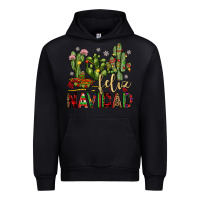 Black cactus feliz navidad Urban Hoodie - JahusDesignShop