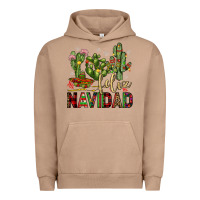 Pigment Burro cactus feliz navidad Urban Hoodie - JahusDesignShop