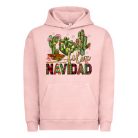 Pigment Salmon cactus feliz navidad Urban Hoodie - JahusDesignShop