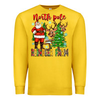 Lemon north pole reindeer farm Premium Sweatshirt - Zillion Design Studio