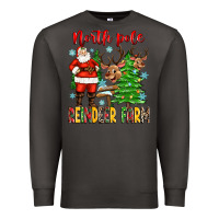 Smoke north pole reindeer farm Premium Sweatshirt - Zillion Design Studio