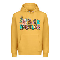 Mustard hair hustler Premium Hoodie - AdoDesignShop