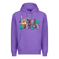 Purple hair hustler Premium Hoodie - AdoDesignShop