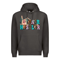 Smoke hair hustler Premium Hoodie - AdoDesignShop