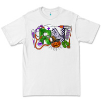 White Halloween RN Registered Nurse Premium Tee - LillyAllenDesigns