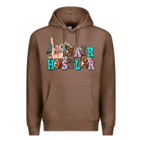 Chestnut hair hustler Premium Hoodie - AdoDesignShop
