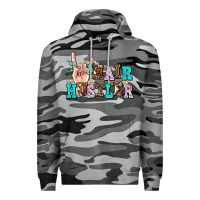 Slate Camo hair hustler Premium Hoodie - AdoDesignShop