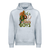 Heather Grey let's do this boys field baseball Urban Hoodie - BundleAndBundleShop