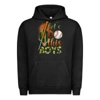 Pigment Black let's do this boys field baseball Urban Hoodie - BundleAndBundleShop