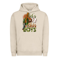 Pigment French Oak let's do this boys field baseball Urban Hoodie - BundleAndBundleShop