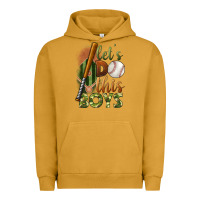 Pigment Peanut Butter let's do this boys field baseball Urban Hoodie - BundleAndBundleShop
