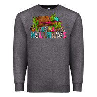Charcoal Heather yeehaws and hellnaws Premium Sweatshirt - texasbilliewilder