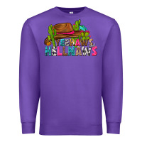 Purple yeehaws and hellnaws Premium Sweatshirt - texasbilliewilder