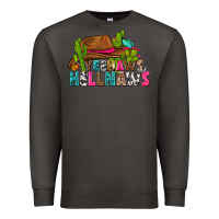 Smoke yeehaws and hellnaws Premium Sweatshirt - texasbilliewilder