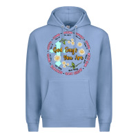 Colony Blue god says you are Premium Hoodie - JahusDesignShop