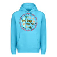 Ocean Blue god says you are Premium Hoodie - JahusDesignShop