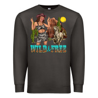 Smoke wild and free Premium Sweatshirt - texasbilliewilder