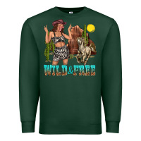 Wild And Free Premium Sweatshirt | Teevron