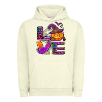 Pigment Pistachio halloween love Urban Hoodie - AdoDesignShop