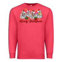 Cardinal merry christmas pantasmas ghost christmas Premium Sweatshirt - Zillion Design Studio