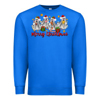True Royal merry christmas pantasmas ghost christmas Premium Sweatshirt - Zillion Design Studio