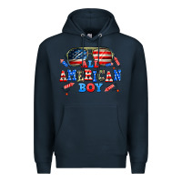 Navy all american boy Premium Hoodie - AdoDesignShop