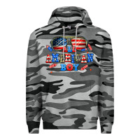 Slate Camo all american boy Premium Hoodie - AdoDesignShop