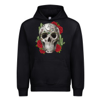 Foreset Green skull cactus Urban Hoodie - JahusDesignShop