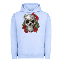 Pigment Grape Ice skull cactus Urban Hoodie - JahusDesignShop