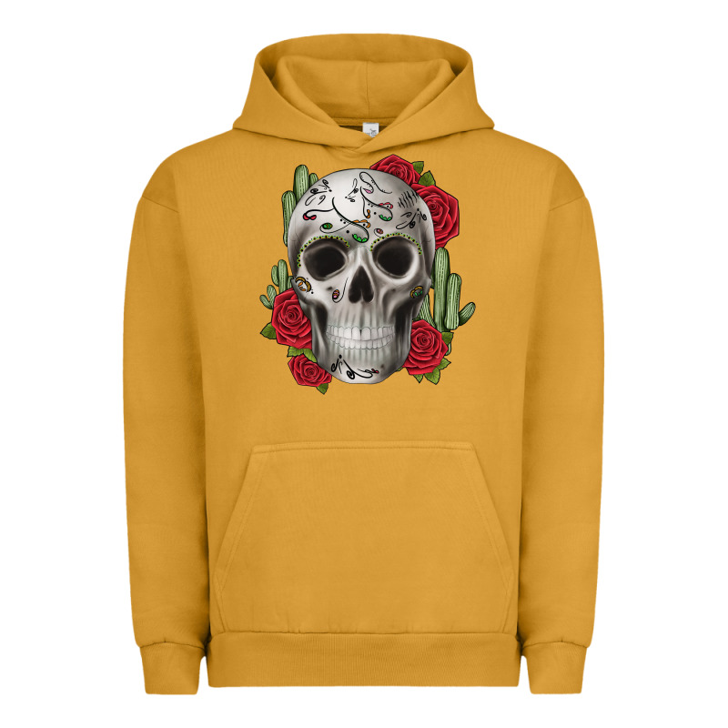 Skull Cactus Urban Hoodie by JahusDesignShop | Teevron