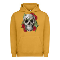 Pigment Peanut Butter skull cactus Urban Hoodie - JahusDesignShop