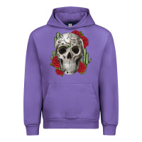 Tulip skull cactus Urban Hoodie - JahusDesignShop