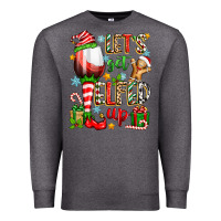 Charcoal Heather let's get elfed up Premium Sweatshirt - Zillion Design Studio