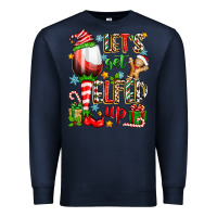 Navy let's get elfed up Premium Sweatshirt - Zillion Design Studio